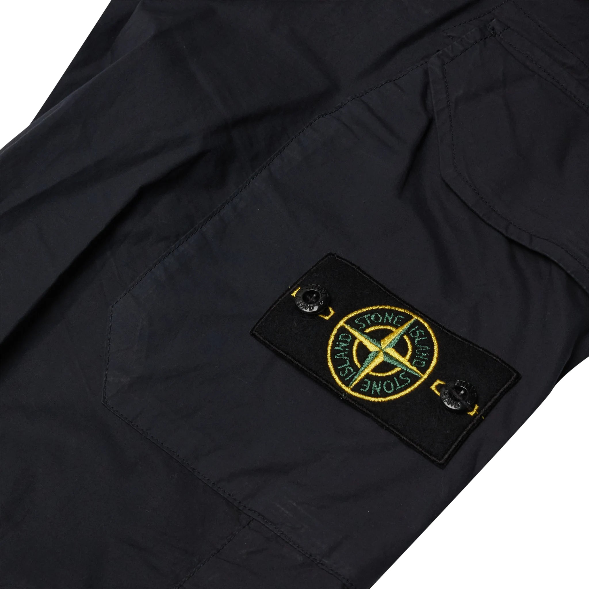 Detail view of Preloved - Stone Island Navy Cargo Pants